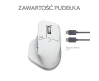 LOGITECH MX Master 3s MAC Pale Grey - 1080183 - zdjęcie 16
